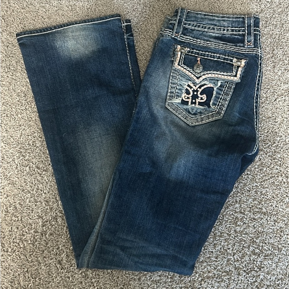 Rock Revival Womens Boot Cut Jeans size 27